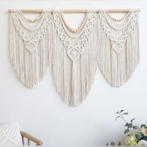 NIB - LARGE Boho Cream Macrame Wall Hanging